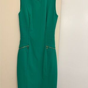 Calvin Klein Green Dress Size 4